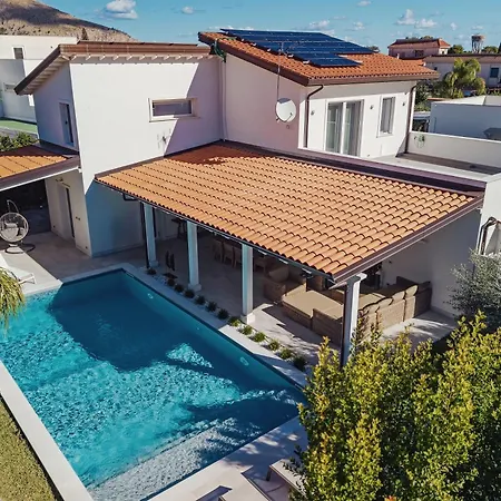 ヴィラ Esclusiva Con Piscina Privata A Mondello *