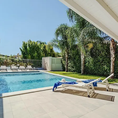 ヴィラ Esclusiva Con Piscina Privata A Mondello パレルモ